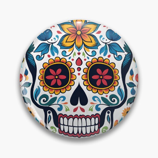 Item preview, Day of the Dead Sugar Skull 22 designed and sold by DigitalPatternx.