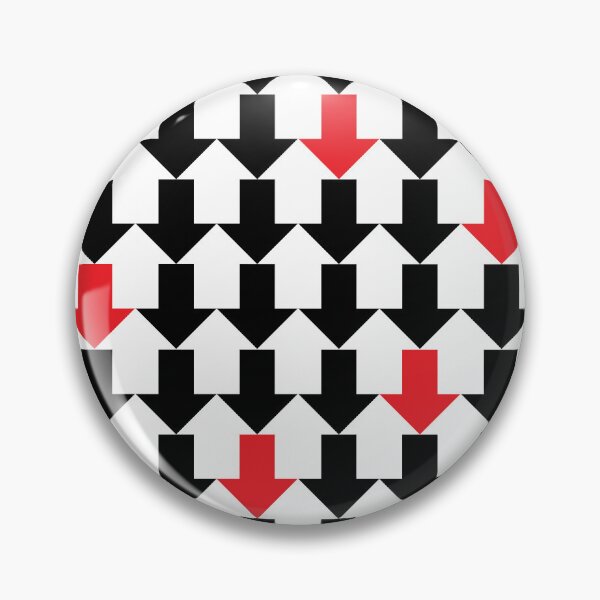 Artikelvorschau, Trippy Poster Babymuster Grundformen | PFEIL entworfen und verkauft von Patterns4Babies.