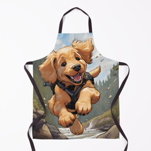 Item preview, Golden Retriever Adventure designed and sold by ARTficiallyAnon.