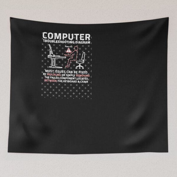 Item preview, Funny Computer I Roubleshooting Repair Guide Sarcastic PC MAC designed and sold by LakshRuch.