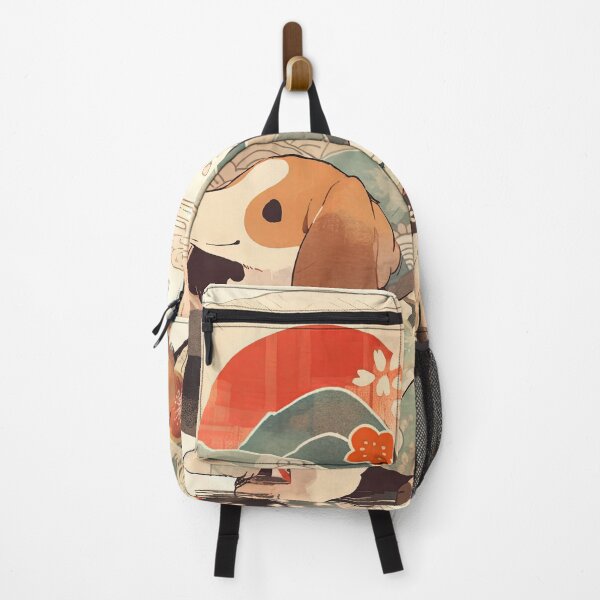 Item preview, Japanese Woodblock Style Dachshund Dog designed and sold by BlvckSky.