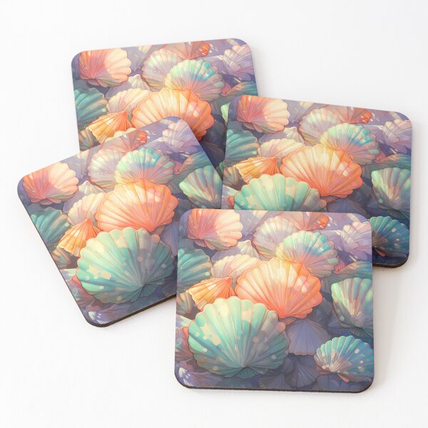 Item preview, Sunlit Treasures, Beautiful Seashell Pattern  designed and sold by Faellery.