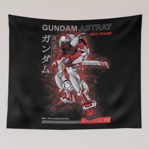 Item preview, Gundam Astray Red Frame MBF P02 designed and sold by ClothesGrapeCa.