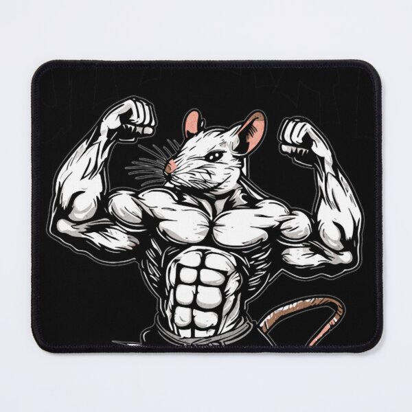 Item preview, Gymrat Rat Muscles designed and sold by NatEmard.