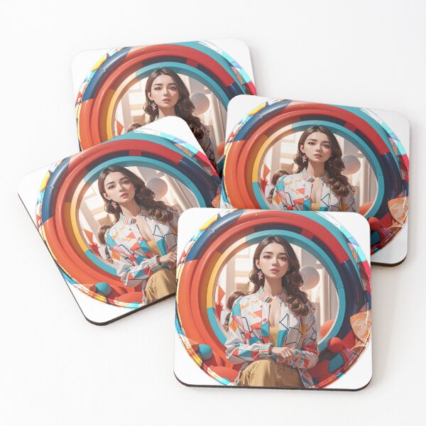 Item preview, A woman full of beautiful colors designed and sold by Natcharee.