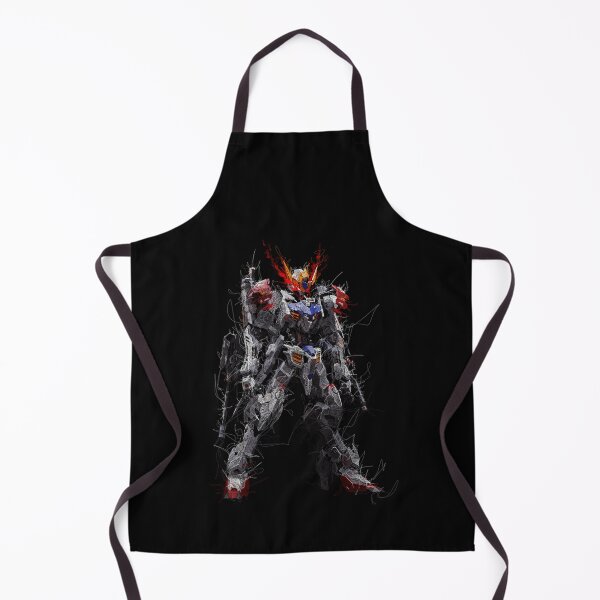Item preview, Gundam Barbatos Lupus iron Blooded Orphans Scribble Artwork awesome designed and sold by ClothesGrapeCa.