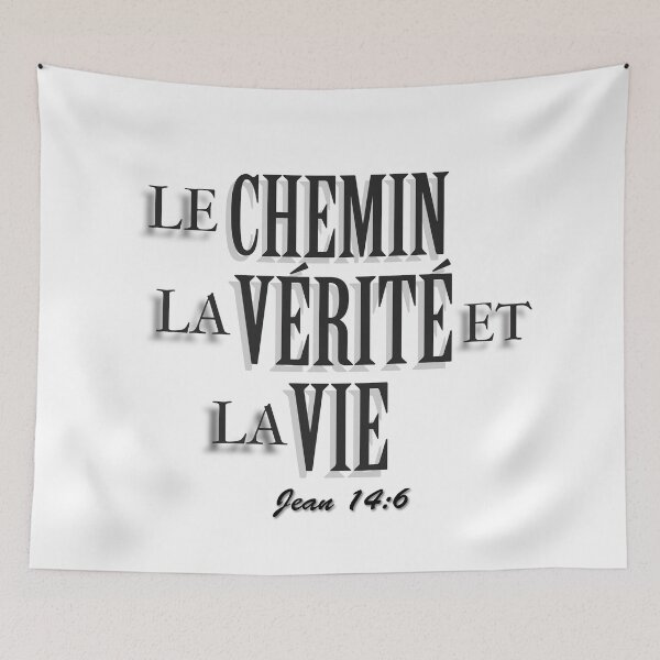 Item preview, Le chemin, la vérité et la vie designed and sold by CherishedCloset.