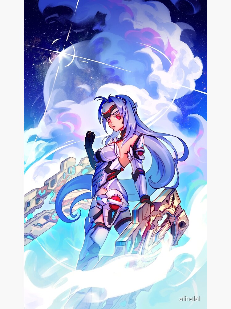 Xenoblade Chronicles 2 KOS-MOS 11x17 Anime Art Print 