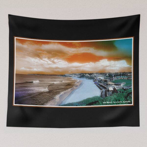 Item preview, Bar Beach, Newcastle (cyanotype filter) designed and sold by MagpieMoore.