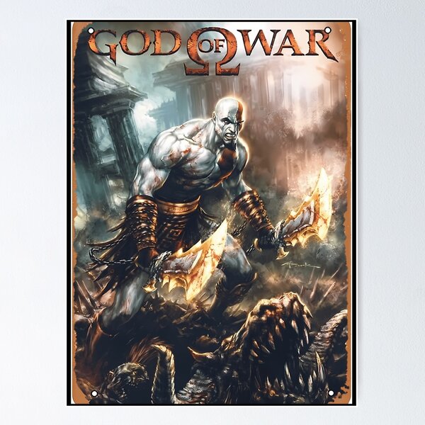 Item preview, God of War Ragnarok Icon with Kratos designed and sold by MaeFashions.