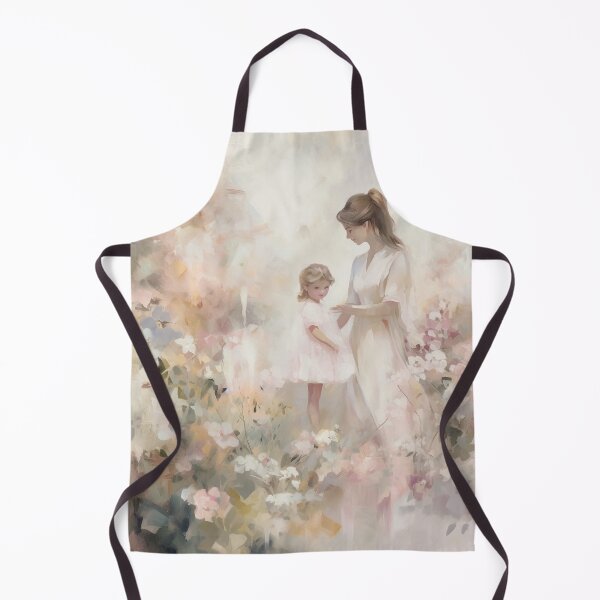 Artikelvorschau, Kokettes ästhetisches Vintage-Gemälde einer Mutter und Tochter entworfen und verkauft von Coquette Art.