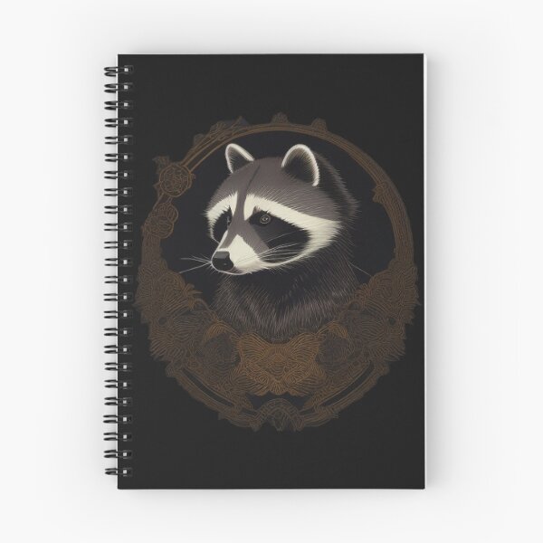 Item preview, Japanese embroidery style raccoon dog designed and sold by Ramen-Tees.