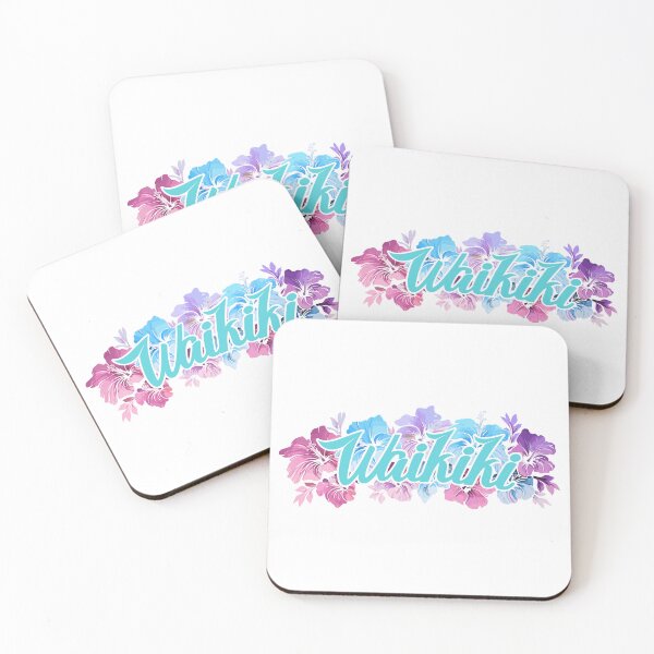 Item preview, Waikiki, Oʻahu Hawaii Hibiscus designed and sold by Nange and Gabe.