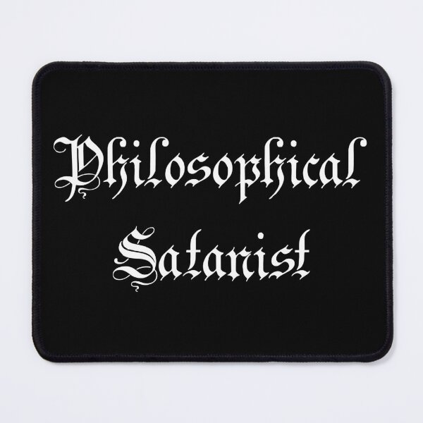 Item preview, Philosophical Satanist designed and sold by WinterTempest.