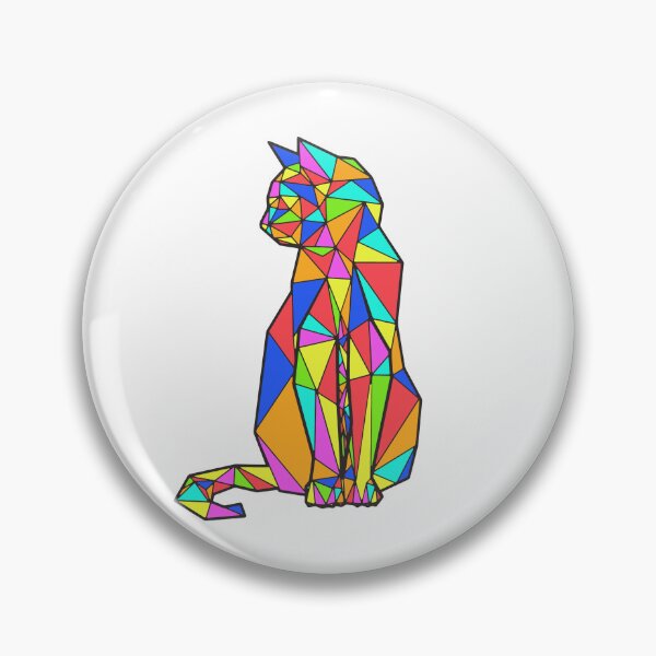Item preview, MULTICOLORED CAT ORIGAMI designed and sold by Ben-Design-Fr.