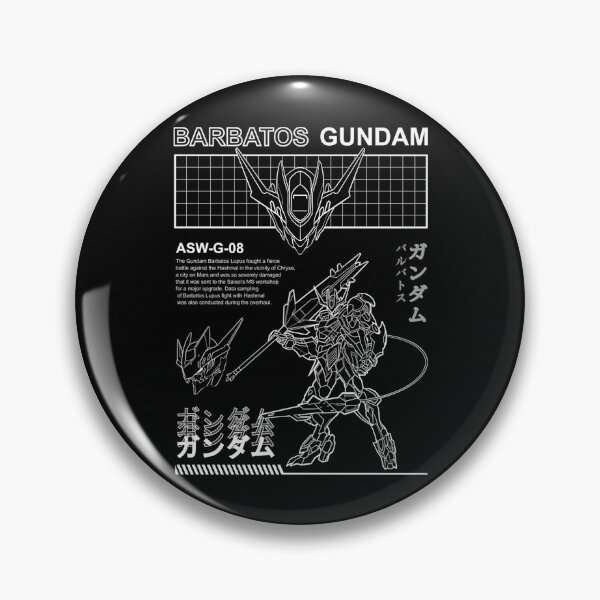 Item preview, Gundam Barbatos Lupus Rex Shirt Black Streetwear designed and sold by ClothesGrapeCa.