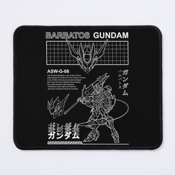Item preview, Gundam Barbatos Lupus Rex Shirt Black Streetwear designed and sold by ClothesGrapeCa.