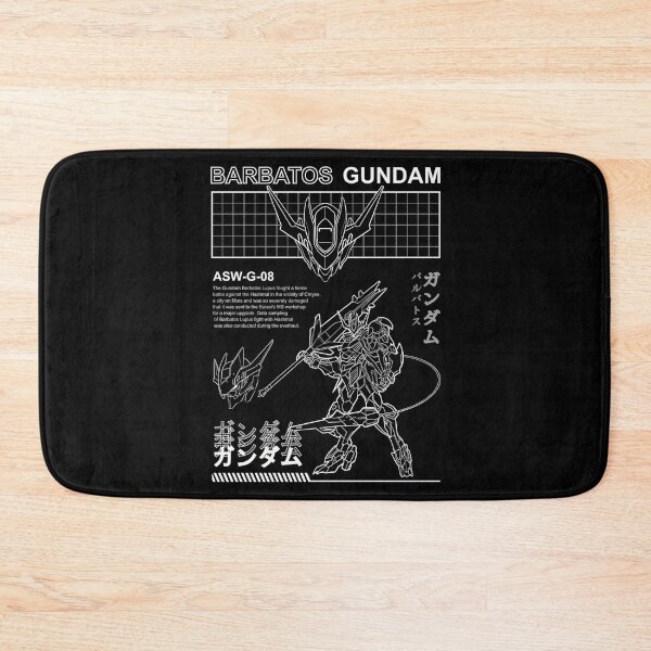 Item preview, Gundam Barbatos Lupus Rex Shirt Black Streetwear designed and sold by ClothesGrapeCa.