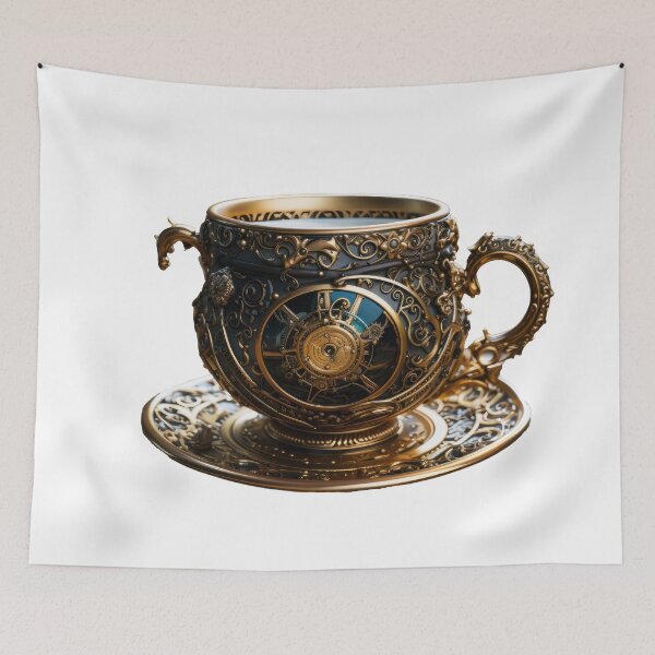 Item preview, Steampunk Coffee Cup designed and sold by SteamJazzCafe.