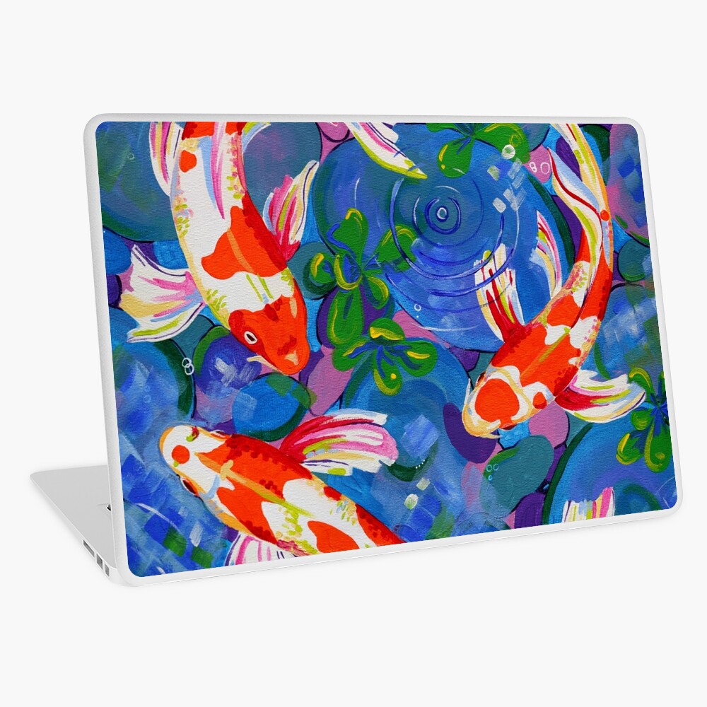 Koi Acrylic Koi Fish Painting Sticker For Sale By Eveiart Redbubble Koi Acrylic Koi Fish Painting Sticker For Sale By Eveiart Redbubble