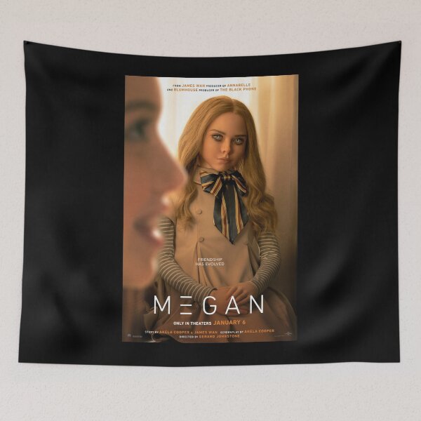 Item preview, m3gan movie poster poster designed and sold by FluidShaky.