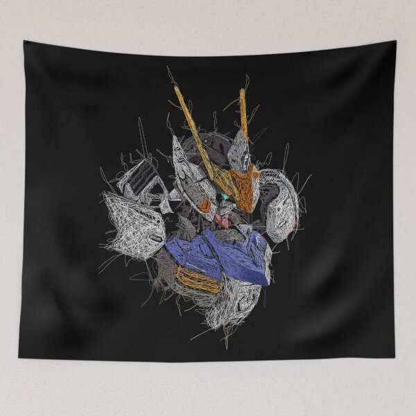 Item preview, Gundam barbatos Mobile suite gundam ASW-G-08 designed and sold by ClothesGrapeCa.
