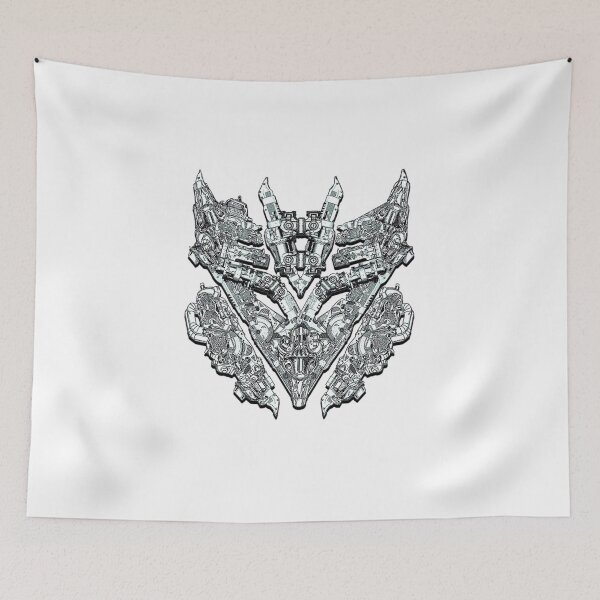 Item preview, Cyberpunk Decepticon logo designed and sold by pixvox.