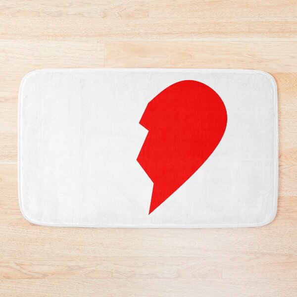 Item preview, RIGHT SIDE HALF HEART designed and sold by Ben-Design-Fr.