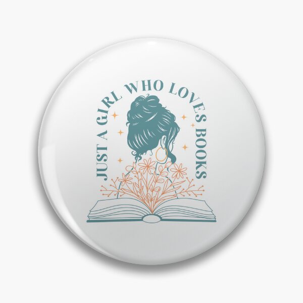 Item preview, Just a girl who loves books designed and sold by BilalArt95.