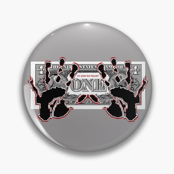 Item preview, palm print hand one dollar 1 banknote dolar designed and sold by 4rpixs.