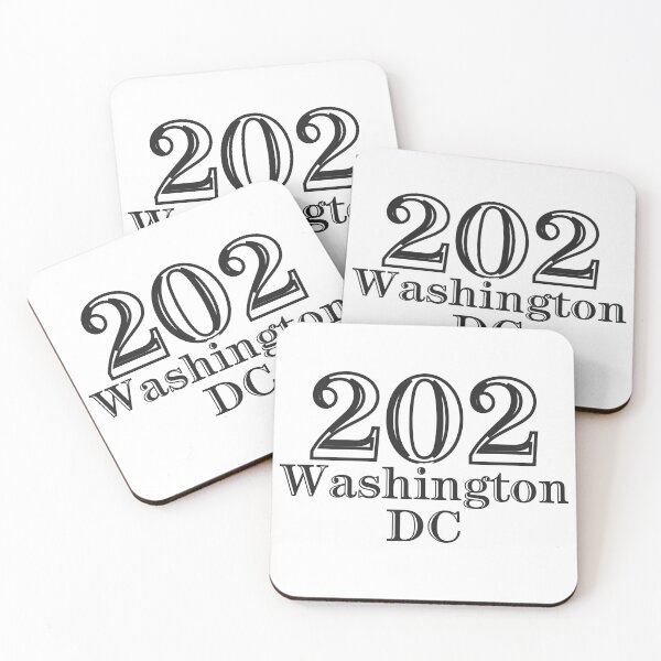 Item preview, Washington DC 202 District of Columbia DMV USA designed and sold by AtlanticFossils.