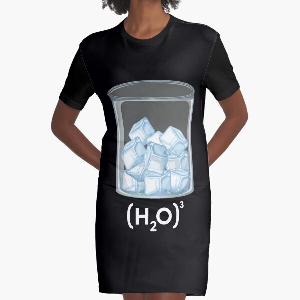 Ice Cube Acid Wash T-Shirt Dress