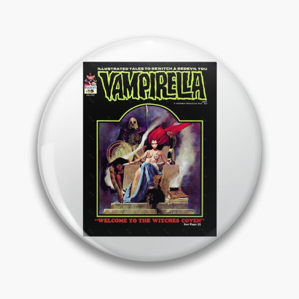 Item preview, YEP, ANOTHER GREAT VINTAGE VAMPIRELLA MAGAZINE COVER!  designed and sold by shylah-banta.
