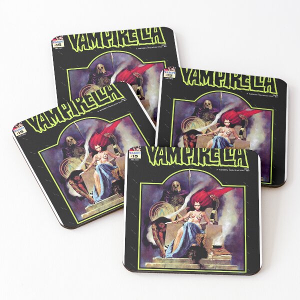 Item preview, YEP, ANOTHER GREAT VINTAGE VAMPIRELLA MAGAZINE COVER!  designed and sold by shylah-banta.