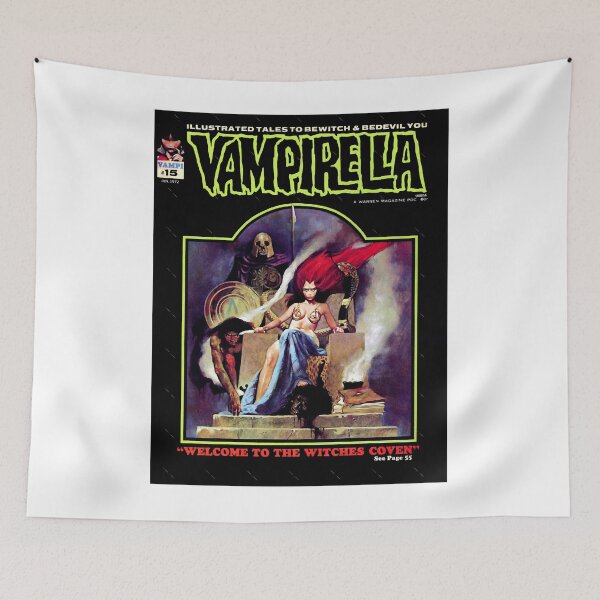 Item preview, YEP, ANOTHER GREAT VINTAGE VAMPIRELLA MAGAZINE COVER!  designed and sold by shylah-banta.