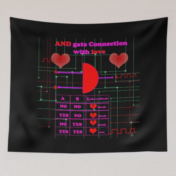 Item preview, And gate connection with love designed and sold by Red bubble Artist.