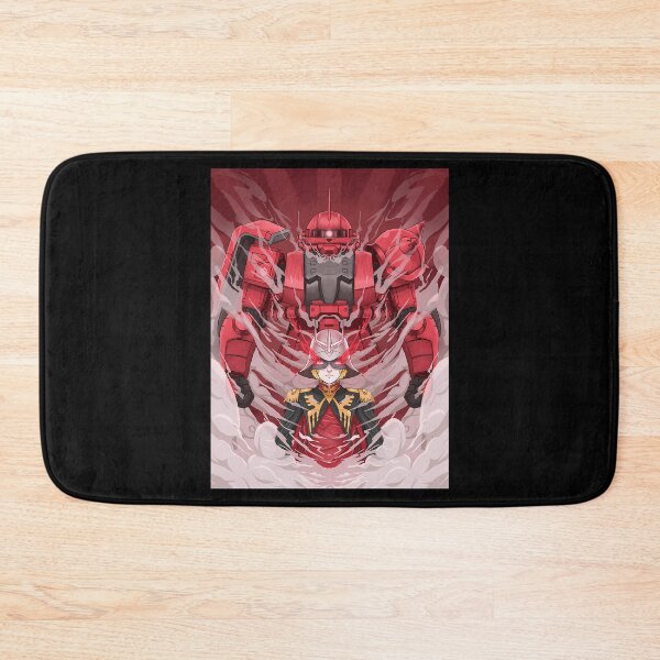 Item preview, Gundam Zaku & Char Aznable Artwork illustration designed and sold by ClothesGrapeCa.