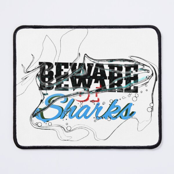 Item preview, Beware of Sharks designed and sold by SheMed.
