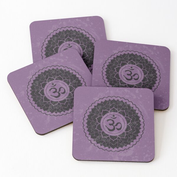 Artikelvorschau, Crown Chakra Lotus - Plum + Coal entworfen und verkauft von Irene Estelle.
