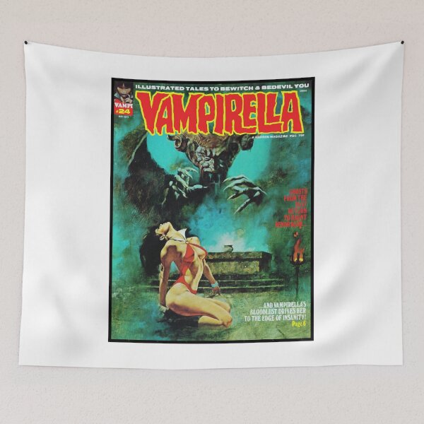 Item preview, YEP, ANOTHER GREAT VINTAGE VAMPIRELLA MAGAZINE COVER! designed and sold by boaz-lindquis.