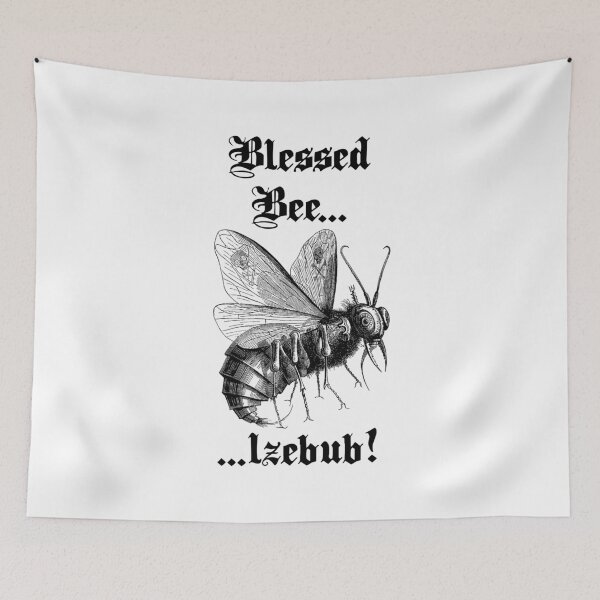 Item preview, Blessed Bee... lzebub! Goetic and Satanic Humor designed and sold by WinterTempest.