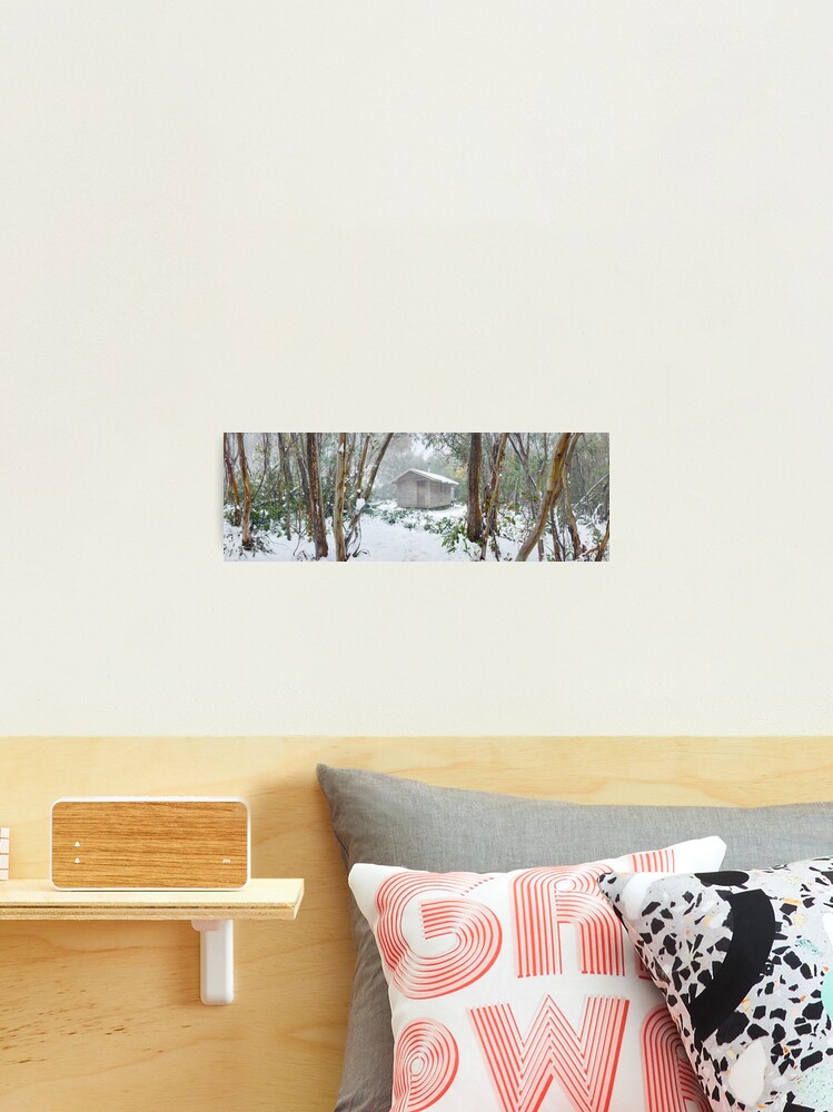 Thumbnail 1 of 3, Photographic Print, Bivouac Hut, Staircase Spur, Mt Bogong, Victoria, Australia designed and sold by Michael Boniwell.