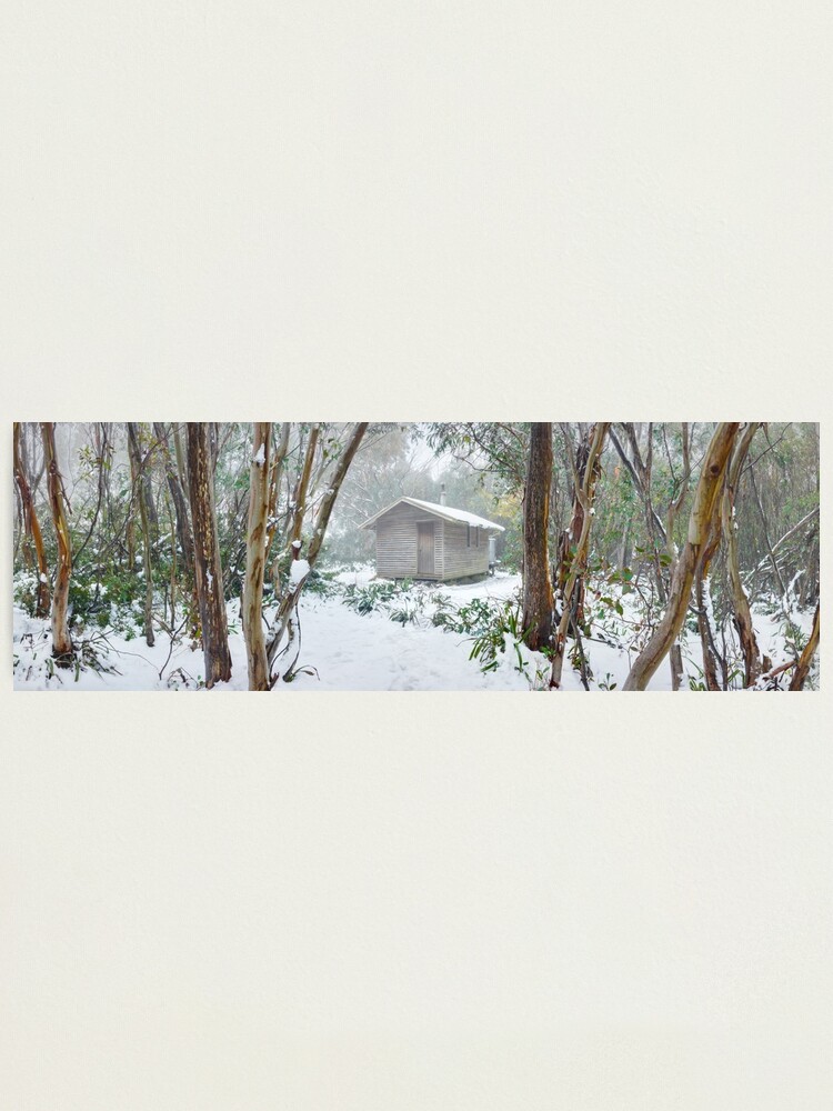 Photographic Print, Bivouac Hut, Staircase Spur, Mt Bogong, Victoria, Australia designed and sold by Michael Boniwell