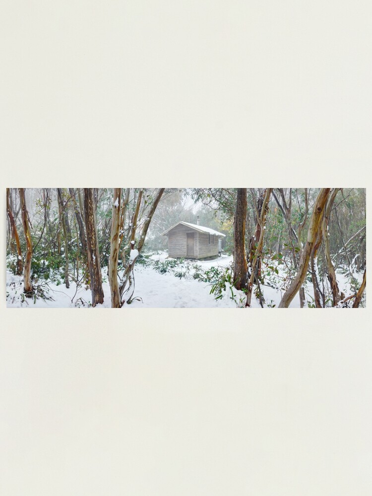 Thumbnail 2 of 3, Photographic Print, Bivouac Hut, Staircase Spur, Mt Bogong, Victoria, Australia designed and sold by Michael Boniwell.