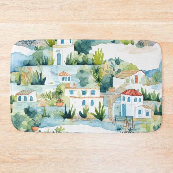 Item preview, Charming Aegean Dreams 07: Fresh Greek Houses designed and sold by OurBarcode.