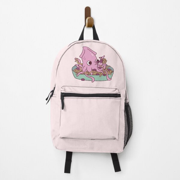 Item preview, Cute Squid Squirting Squid Ink Pasta Funny designed and sold by rustydoodle.