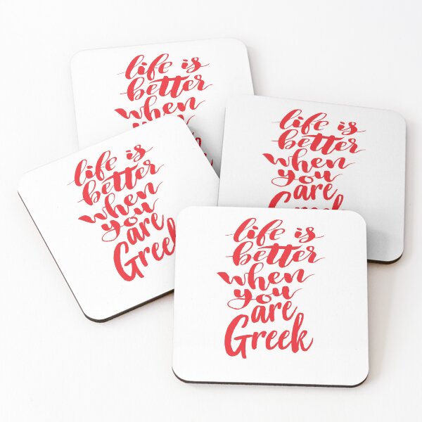 Item preview, Life Is Better When You Are Greek Growing Up Greek Greece designed and sold by ProjectX23.