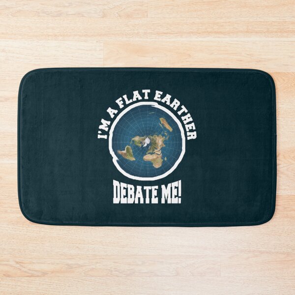 Item preview, I_m A Flat Earther Debate Me! Funny Flat Earth Design designed and sold by greenbergalonso.
