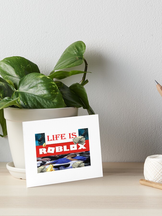 life is roblox Pin for Sale by asdabdsahdsky