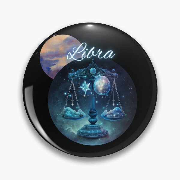 Item preview, Libra Zodiac Sign with it's Ruling Planet Venus designed and sold by ieluxury.